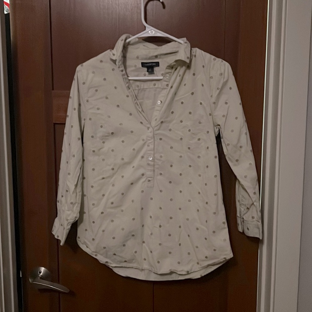 Lands’ End Dot Shirt